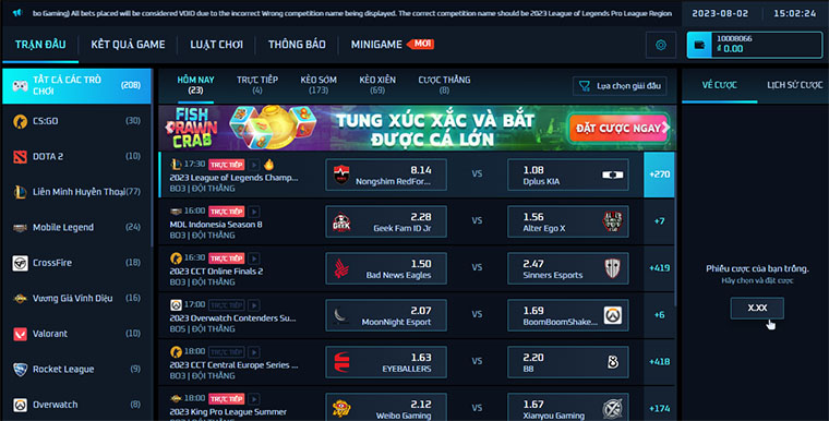 Cách cá cược Esports Vn88 Cách cá cược Esports Vn88